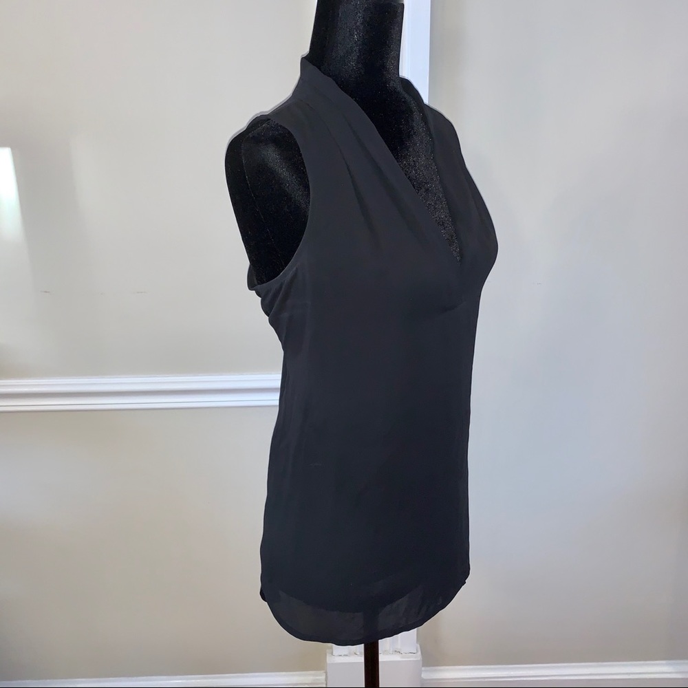 Vince Camuto Black Sleeveless Top, Medium